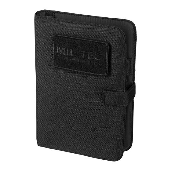 Mil-Tec Taktisches Notizbuch Klein Schwarz