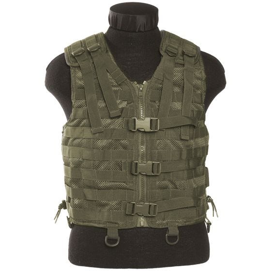 Mil-Tec 'Modular System‘ Carrier Weste Oliv