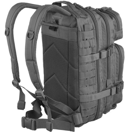 Mil-Tec US Assault Pack Laser Cut Small Einsatzrucksack Urban Grey