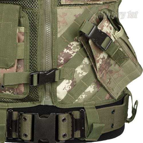 Mil-Tec USMC Taktische Weste Vegetato Woodland