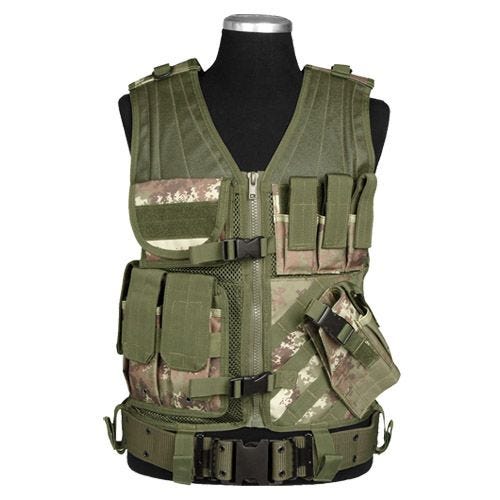 Mil-Tec USMC Taktische Weste Vegetato Woodland