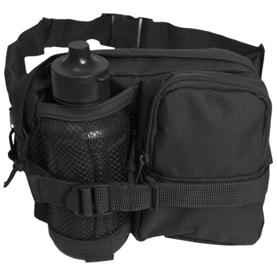 Mil-Tec Gürteltasche mit Feldflasche Schwarz