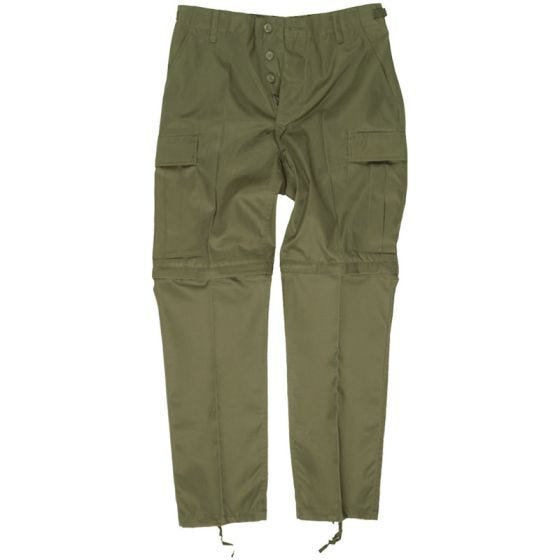 Mil-Tec Feldhose mit abtrennbaren Hosenbeinen Oliv