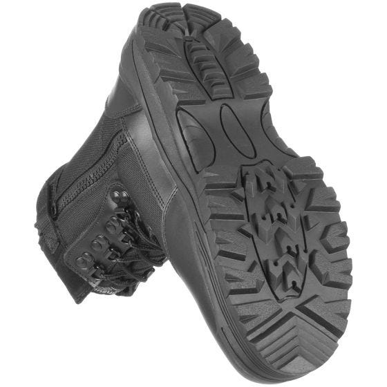 Mil-Tec Taktische Stiefel mit seitlichem Reißverschluss Schwarz