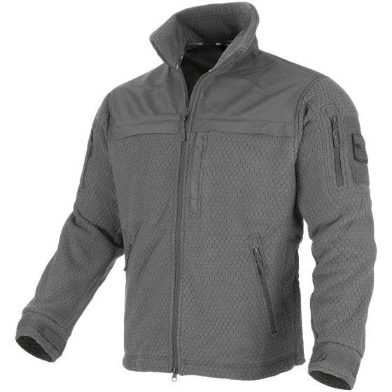 Mil-Tec Elite HexTac Fleece-Jacke Urban Grey