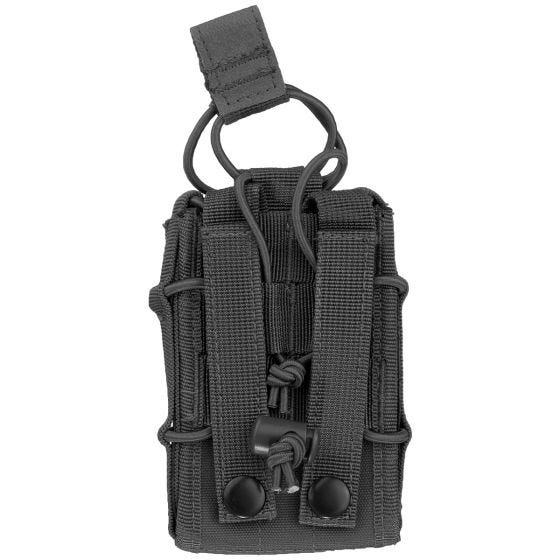 Mil-Tec Oben offene Einzel-Magazintasche Schwarz