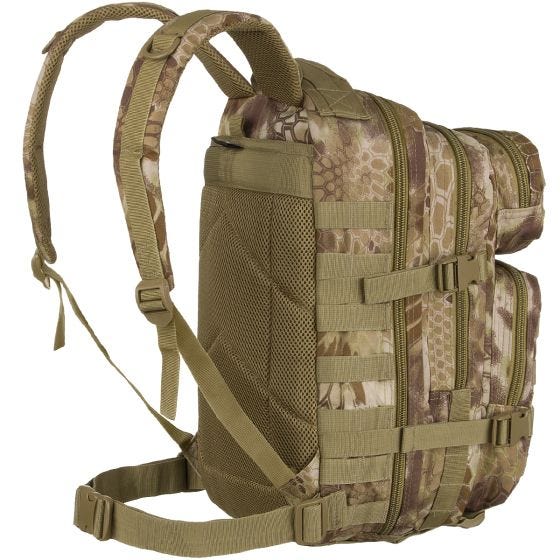 Mil-Tec US Assault Pack Small Einsatzrucksack mit MOLLE-Befestigungssystem Mandra Tan
