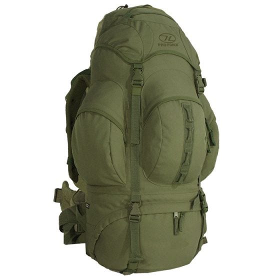 Highlander Forces Loader Rucksack 66 L - Oliv