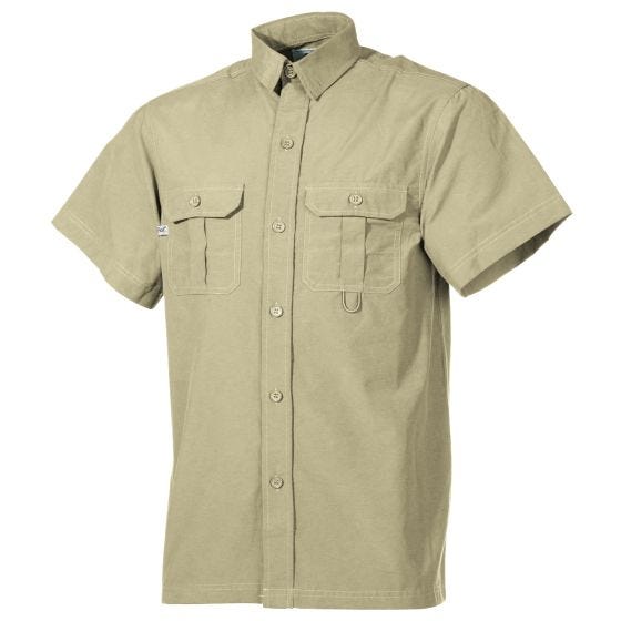 Fox Outdoor Kurzärmliges Outdoor-Hemd Khaki