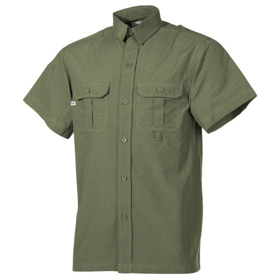 Fox Outdoor Kurzärmliges Outdoor-Hemd OD Green