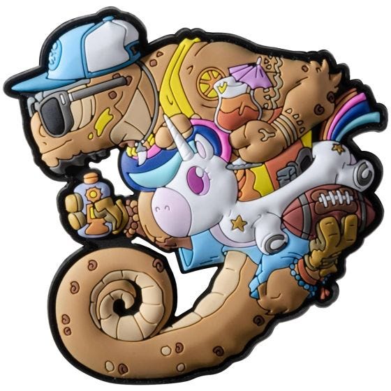 Patchlab Chameleon Summer OPS Aufnäher - Coyote