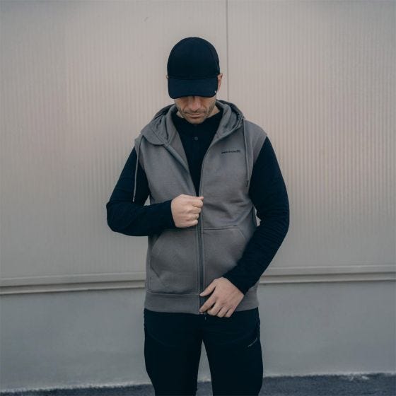 Pentagon Thespis Sweater-Weste Schwarz