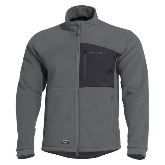 Pentagon Athos Fleece-Sweatjacke Wolf Grey