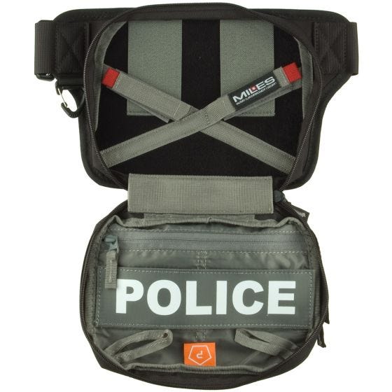 Pentagon Runner Verdeckte Gürteltasche Schwarz