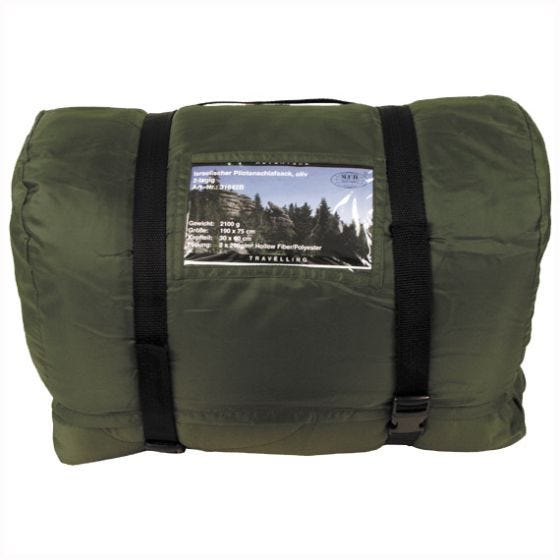 MFH Israelischer Piloten-Schlafsack Oliv