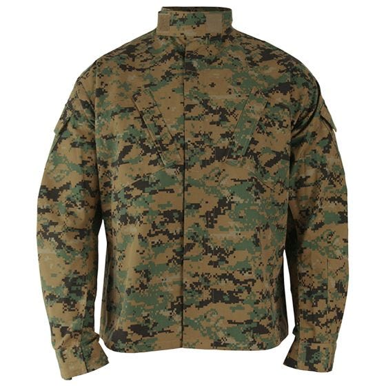 Propper ACU-Jacke aus Baumwoll-Polyester-Ripstop Digital Woodland