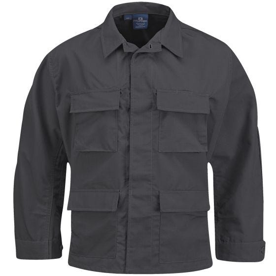 Propper BDU Jacke aus Baumwoll-Polyester-Ripstop Dunkelgrau