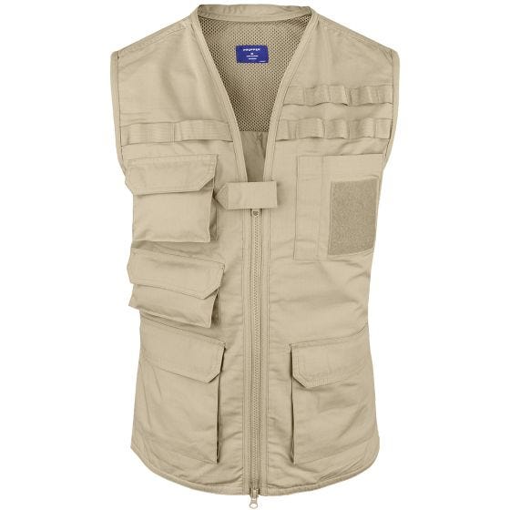 Propper Taktische Weste aus Polyester-Baumwoll-Ripstop Khaki