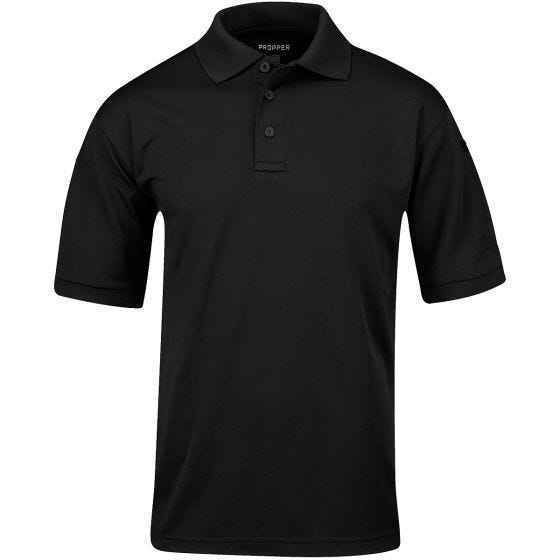 Propper Uniform Kurzarm-Polohemd für Herren Schwarz