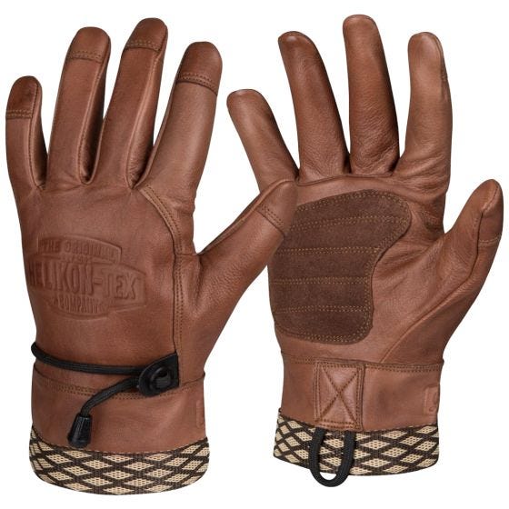 Helikon Woodcrafter Handschuhe U.S. Brown