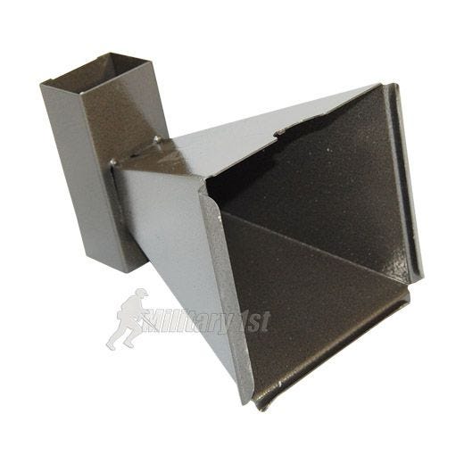 SMK Trumpet Trichterförmiger Zielscheibenhalter mit Kugelfang 14 x 14 cm