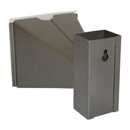 SMK Trumpet Trichterförmiger Zielscheibenhalter mit Kugelfang 14 x 14 cm