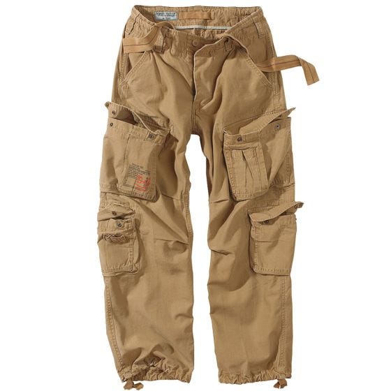 Surplus Airborne Hose im Vintage-Stil Coyote
