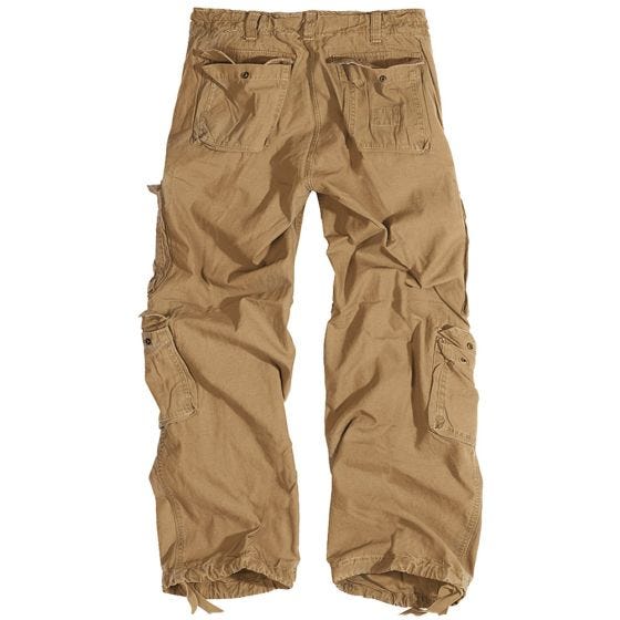 Surplus Airborne Hose im Vintage-Stil Coyote