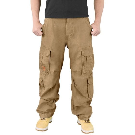 Surplus Airborne Hose im Vintage-Stil Coyote