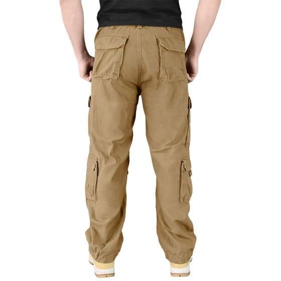 Surplus Airborne Hose im Vintage-Stil Coyote