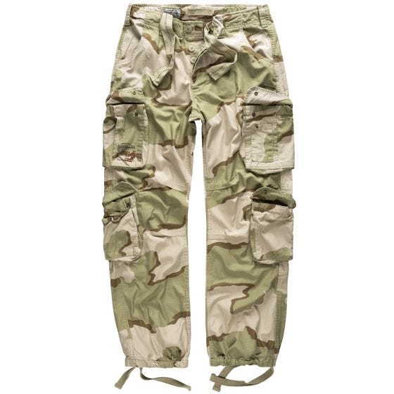 Surplus Airborne Hose im Vintage-Stil 3-Colour Desert