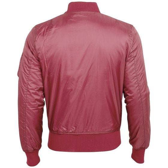 Surplus Basic Bomberjacke Bordeauxrot