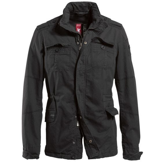 Surplus Delta Britannia Jacke Schwarz