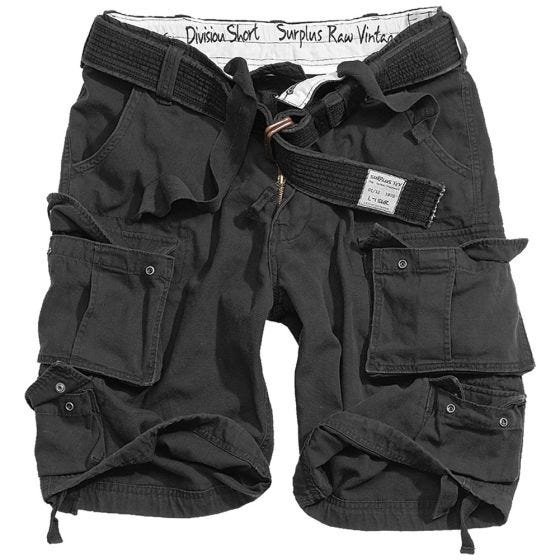 Surplus Division Shorts Schwarz