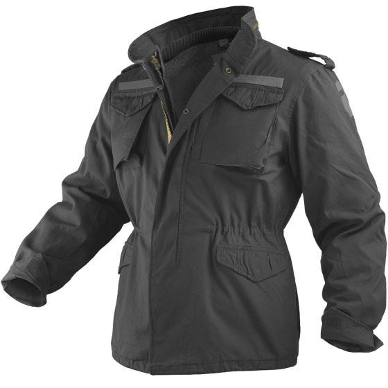 Surplus M65 Regiment Jacke Schwarz