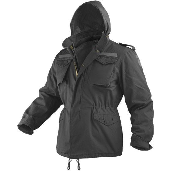 Surplus M65 Regiment Jacke Schwarz