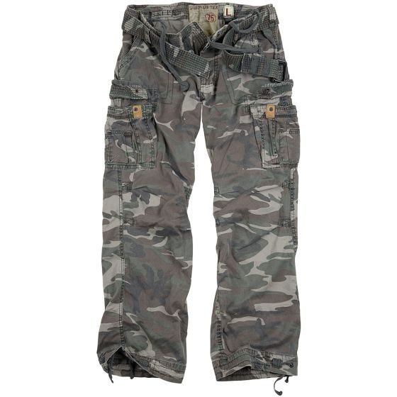 Surplus Premium Hose im Vintage-Stil Woodland