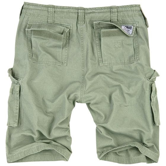Surplus Stars Bermuda-Shorts Helles Olivgrün
