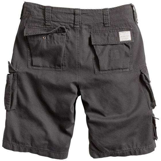 Surplus Trooper Shorts Schwarz verwaschen