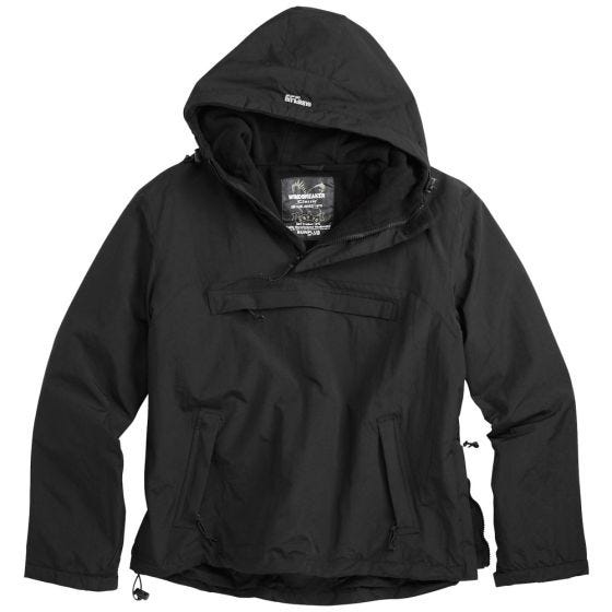 Surplus Windbreaker-Jacke Schwarz