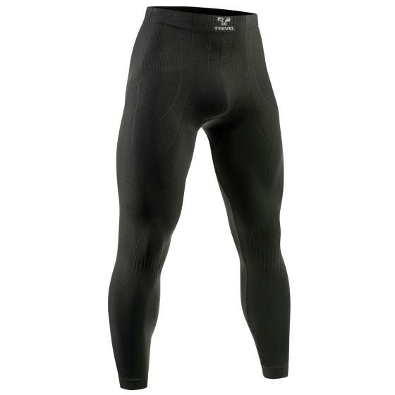 Tervel Comfortline Lange Herren-Unterhose Schwarz