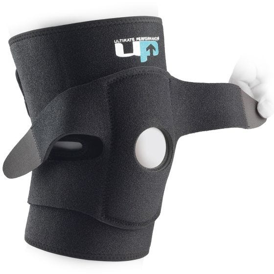 Ultimate Performance Ultimate Kniebandage mit Stützbändern Schwarz