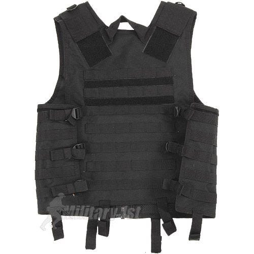 MFH MOLLE Light Weste Schwarz