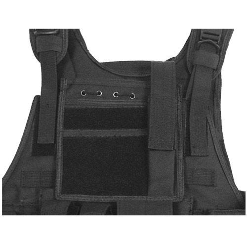 MFH Ranger Taktische Weste MOLLE-Befestigungssystem Schwarz