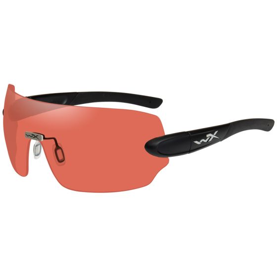 Wiley X WX Detection Brille - Gläser in Gelb + Orange + Lila / Gestell in Mattschwarz