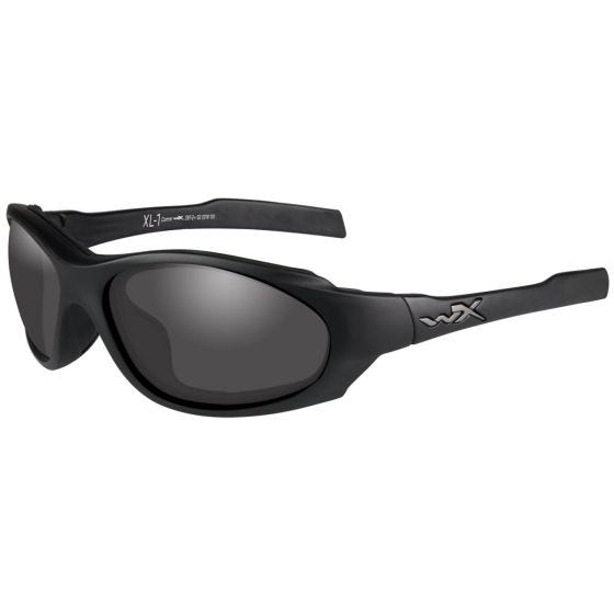 Wiley X XL-1 Advanced COMM Brille - Gläser in Smoke Grey + Klar + Light Rust / Gestell in Mattschwarz