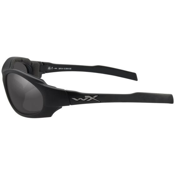 Wiley X XL-1 Advanced COMM Brille - Smoke Grey + Klar / Gestell in Mattschwarz