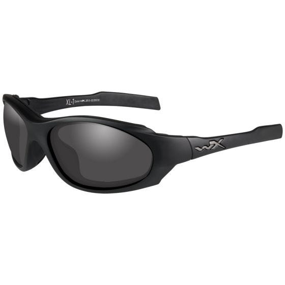 Wiley X XL-1 Advanced COMM Brille - Smoke Grey + Klar / Gestell in Mattschwarz