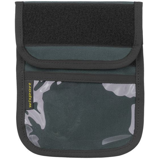 Wisport Patrol Ausweishülle zum Umhängen Graphite