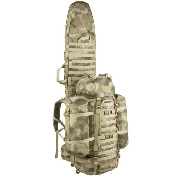 Wisport ShotPack 65L Rucksack mit Gewehrtasche A-TACS AU